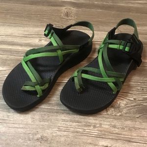 Women’s Green Chaco Sandals Size 9